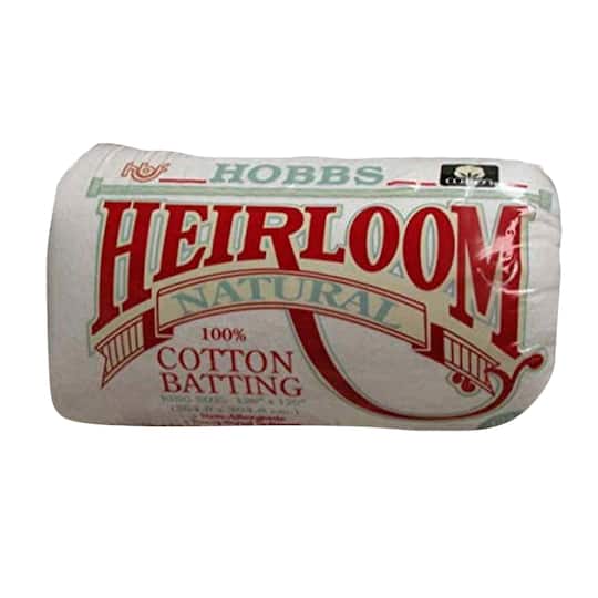 Hobbs Heirloom&#xAE; 100% Natural Cotton Batting, 120&#x22; x 120&#x22;